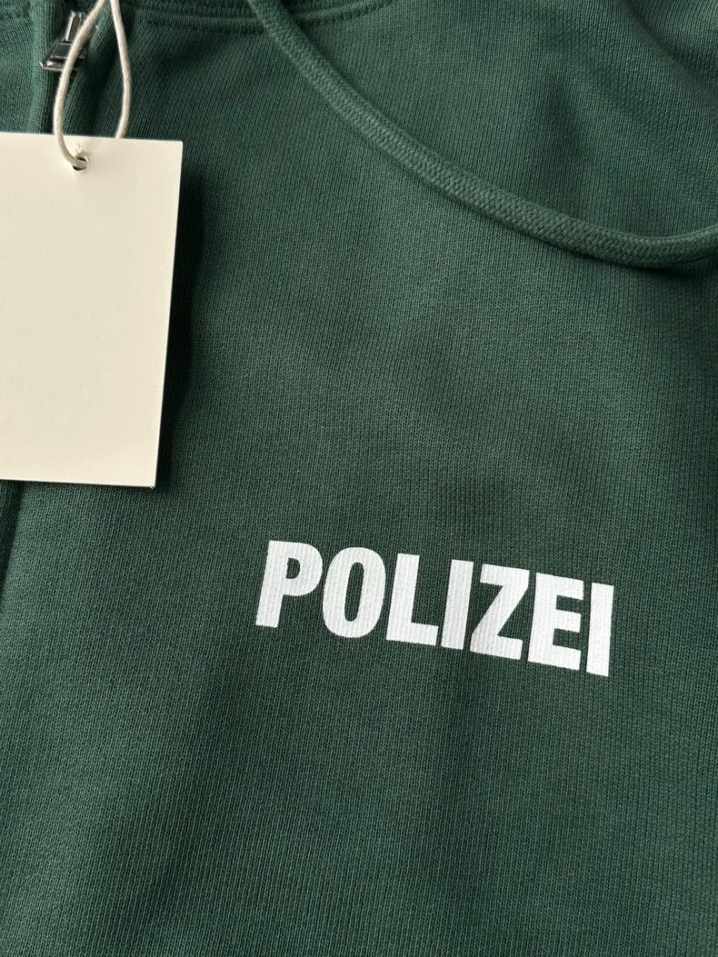 Vetements Vetements Polizei Showpiece Zip-Up Hoodie Size US S / EU 44-46 / 1 - 2 Thumbnail