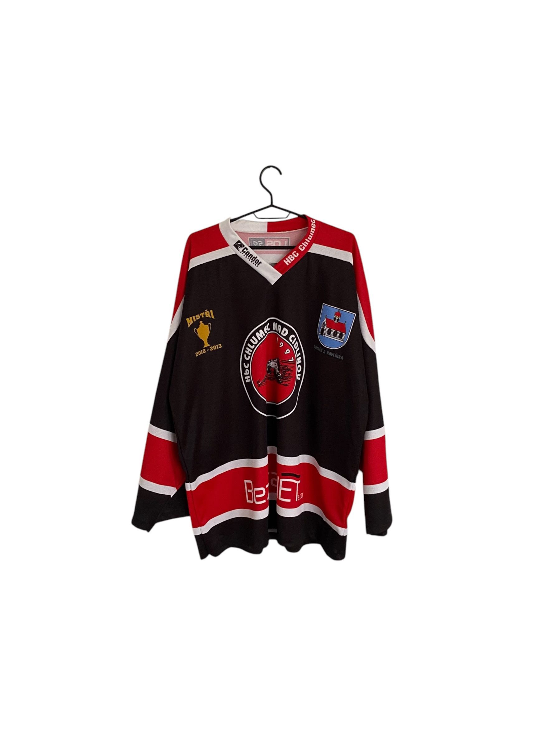 NHL HBC Chlumec nad Cidlinou 12/13 jersey Size US XL / EU 56 / 4 - 1 Thumbnail
