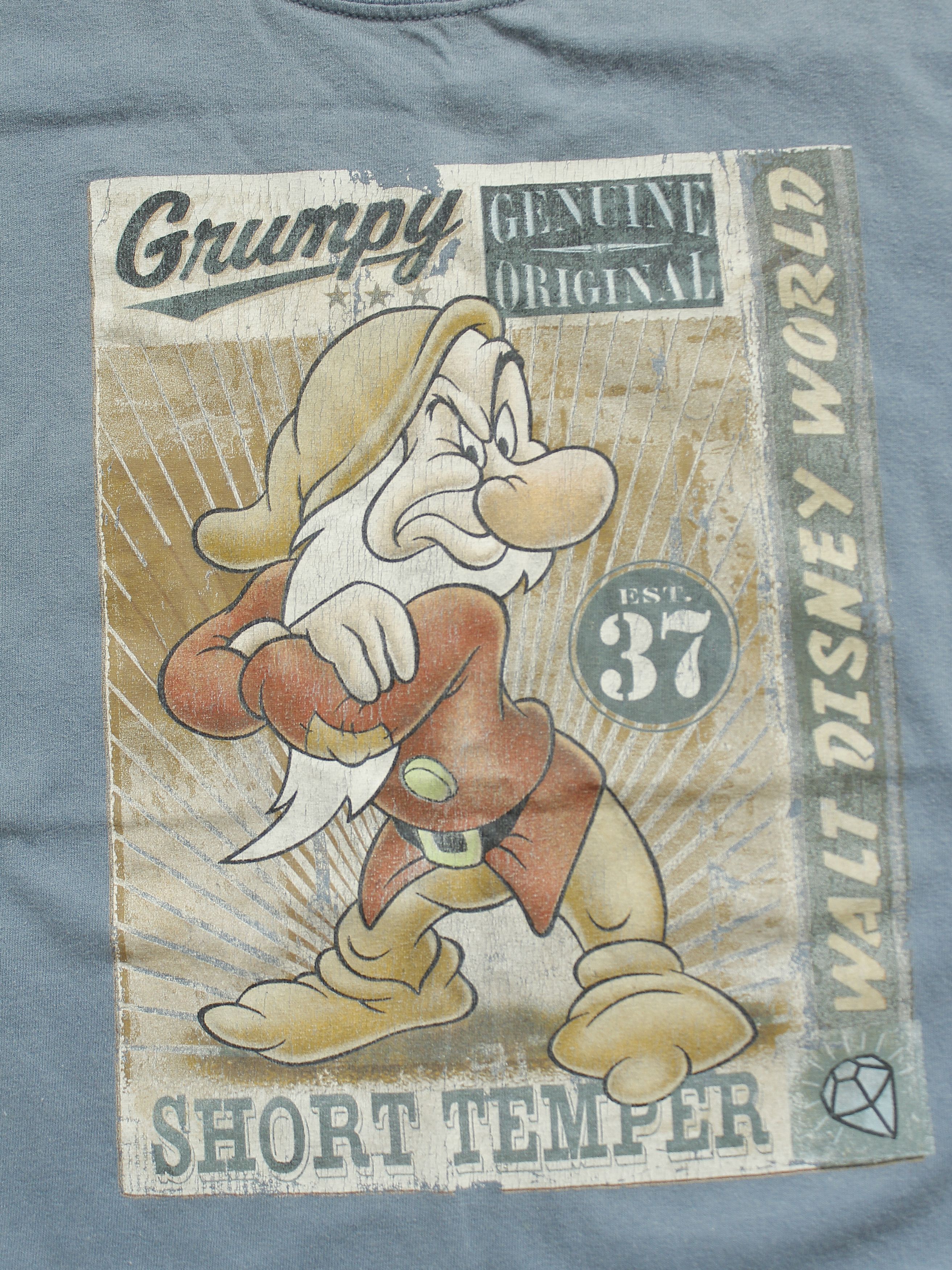 Disney × Vintage DISNEY WORLD VINTAGE T SHIRT GRUMPY BIG SIZE OVERSIZE 2XL Size US XXL / EU 58 / 5 - 3 Thumbnail