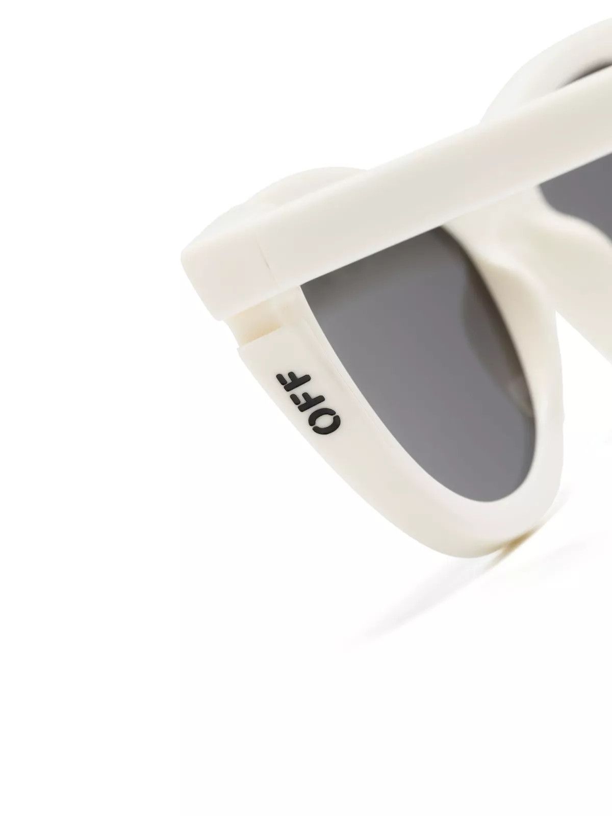 Off-White NEW OFF-WHITE OERI112S24PLA0010107 White Size ONE SIZE - 2 Thumbnail