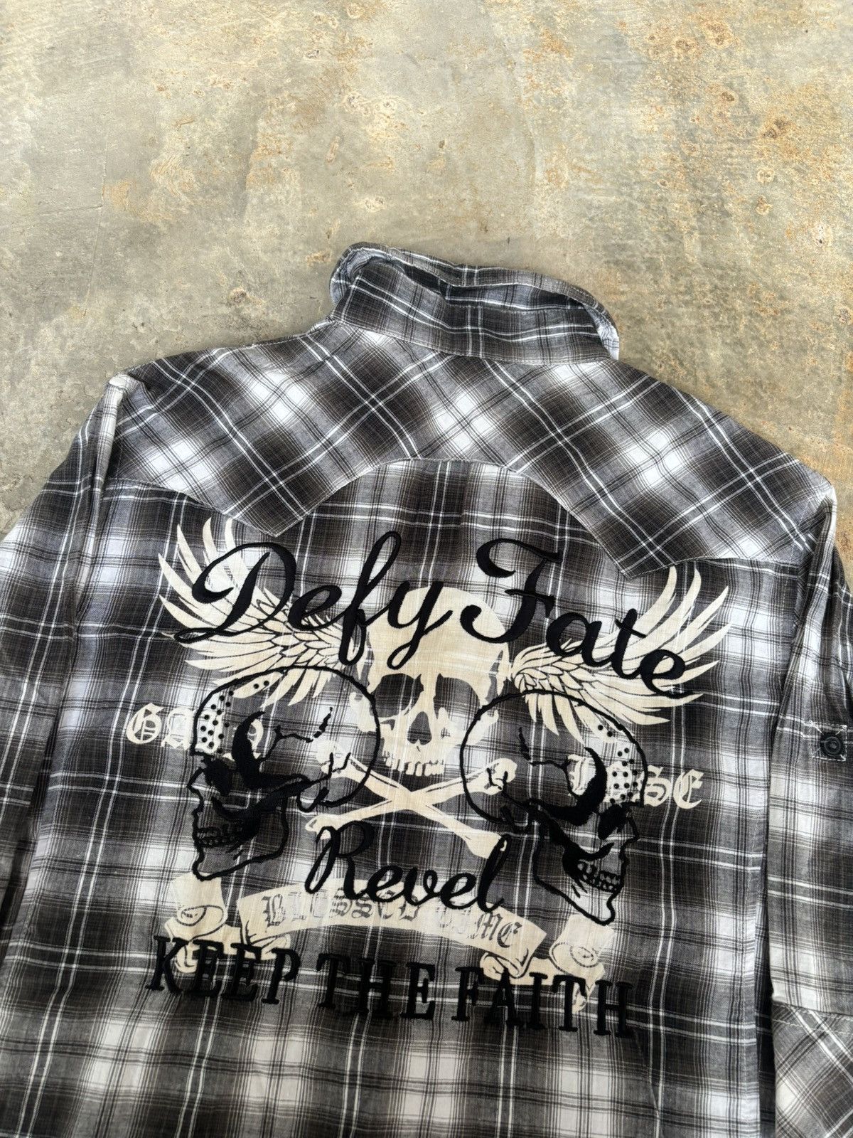 Hysteric Glamour Y2k Semanticdesign Skull Ifsixwasnine Punk Style Shirt Size US M / EU 48-50 / 2 - 2 Thumbnail