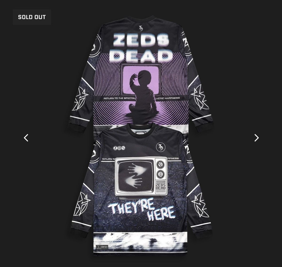 Other ZEDS DEAD THEY’RE HERE POLTERGEIST MOTO JERSEY Size US L / EU 52-54 / 3 - 1 Thumbnail