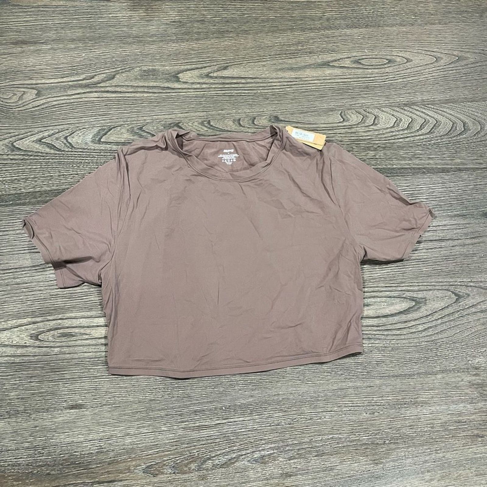 SKIMS NWT Skims Fits Everybody Super Cropped T-Shirt Umber 3X Size 3XL / US 20-22 - 1 Thumbnail