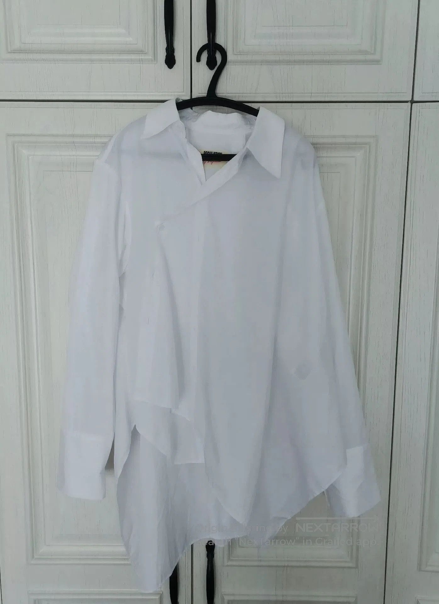 Yohji Yamamoto Yohji Yamamoto asymmetrical shirt. Size US M / EU 48-50 / 2 - 1 Thumbnail