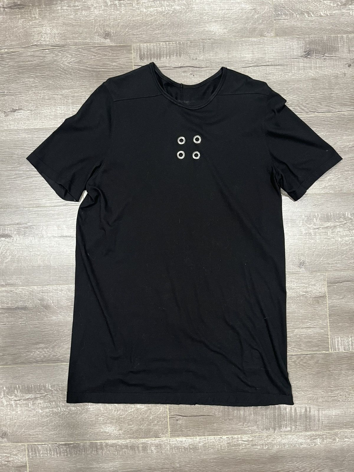 Rick Owens Rick Owens Eyelet Tee Size US L / EU 52-54 / 3 - 1 Thumbnail