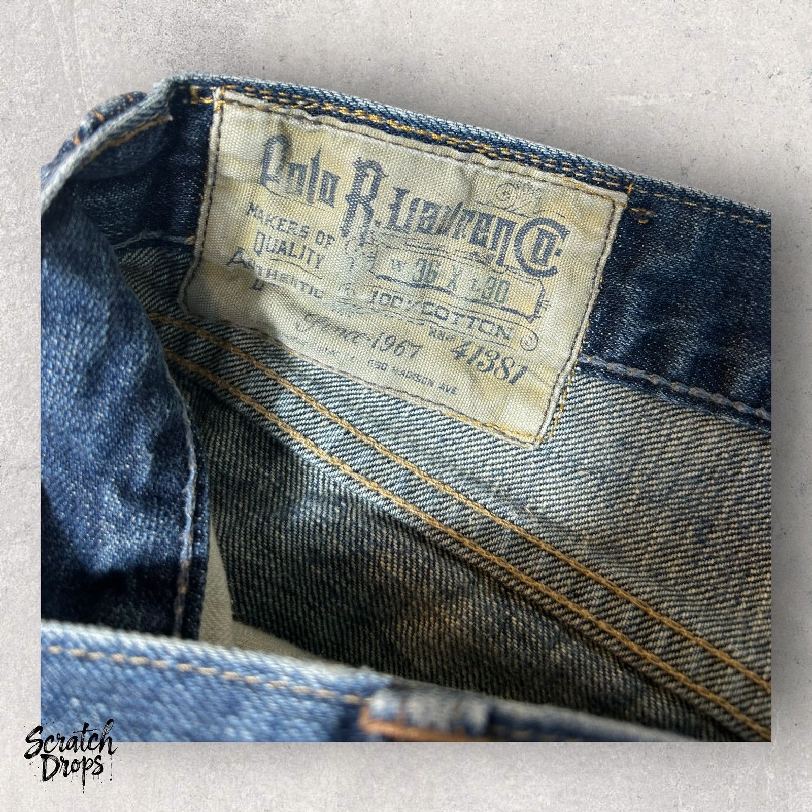 Polo Ralph Lauren Vintage Polo Ralph Lauren Y2K Jeans Size 36x30 Classic Fit Size US 36 / EU 52 - 5 Thumbnail