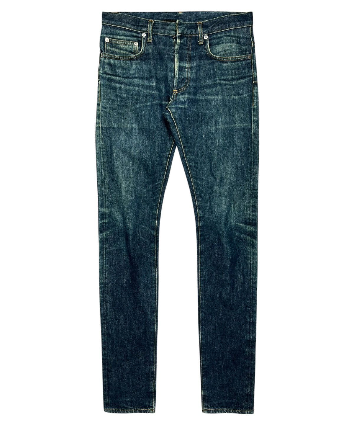 Dior Dior Homme Faded Indigo Blue Denim Jeans | Grailed