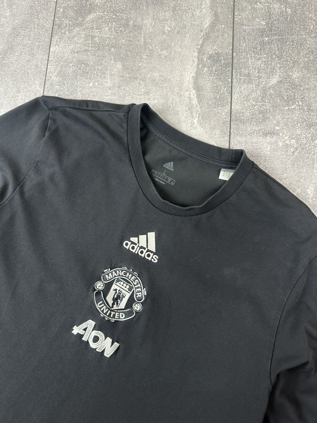 Adidas Adidas Manchester United 2019/20Training Cotton Long Sleeve Size US L / EU 52-54 / 3 - 4 Thumbnail