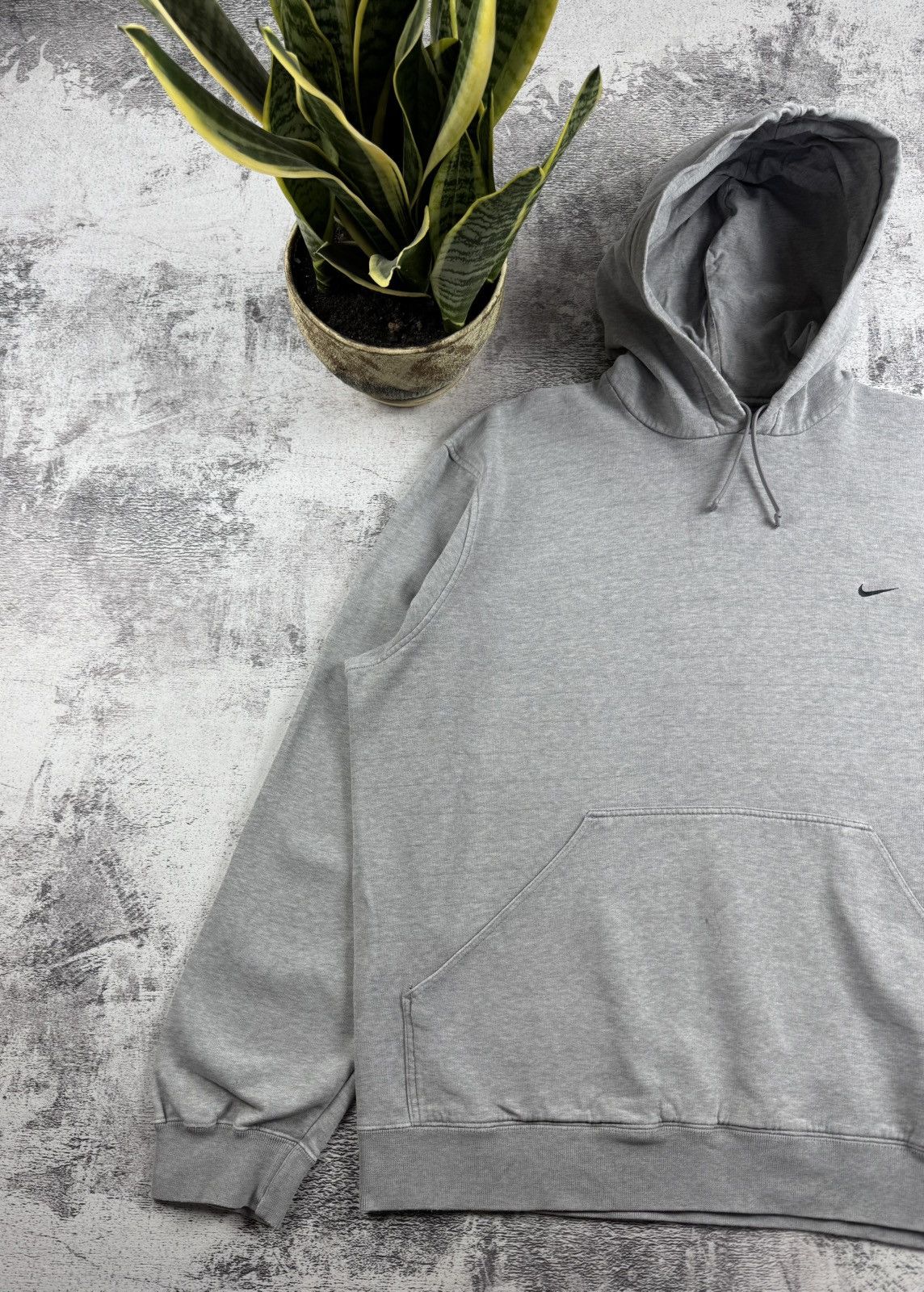 Nike Vintage Nike Swoosh Y2K 90S 00S Sweatshirt M Hoodie Pullover Size US XL / EU 56 / 4 - 2 Thumbnail