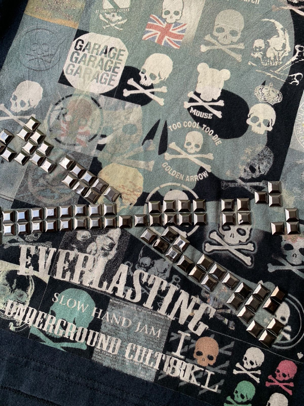 Hysteric Glamour Slow hand jam underground culture skull gothic punk shirt Size US S / EU 44-46 / 1 - 5 Thumbnail