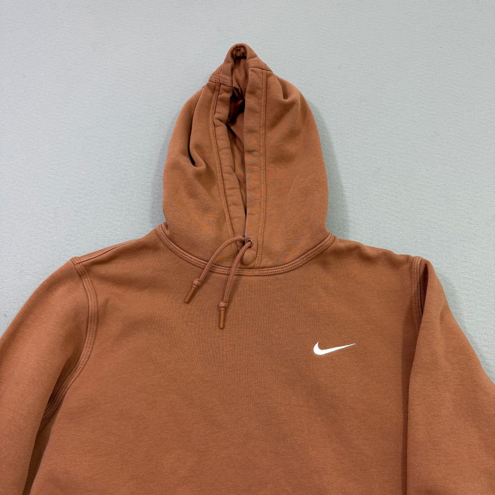 Nike Nike Sportswear Club Fleece Pullover Hoodie Large Brown Size US L / EU 52-54 / 3 - 2 Thumbnail