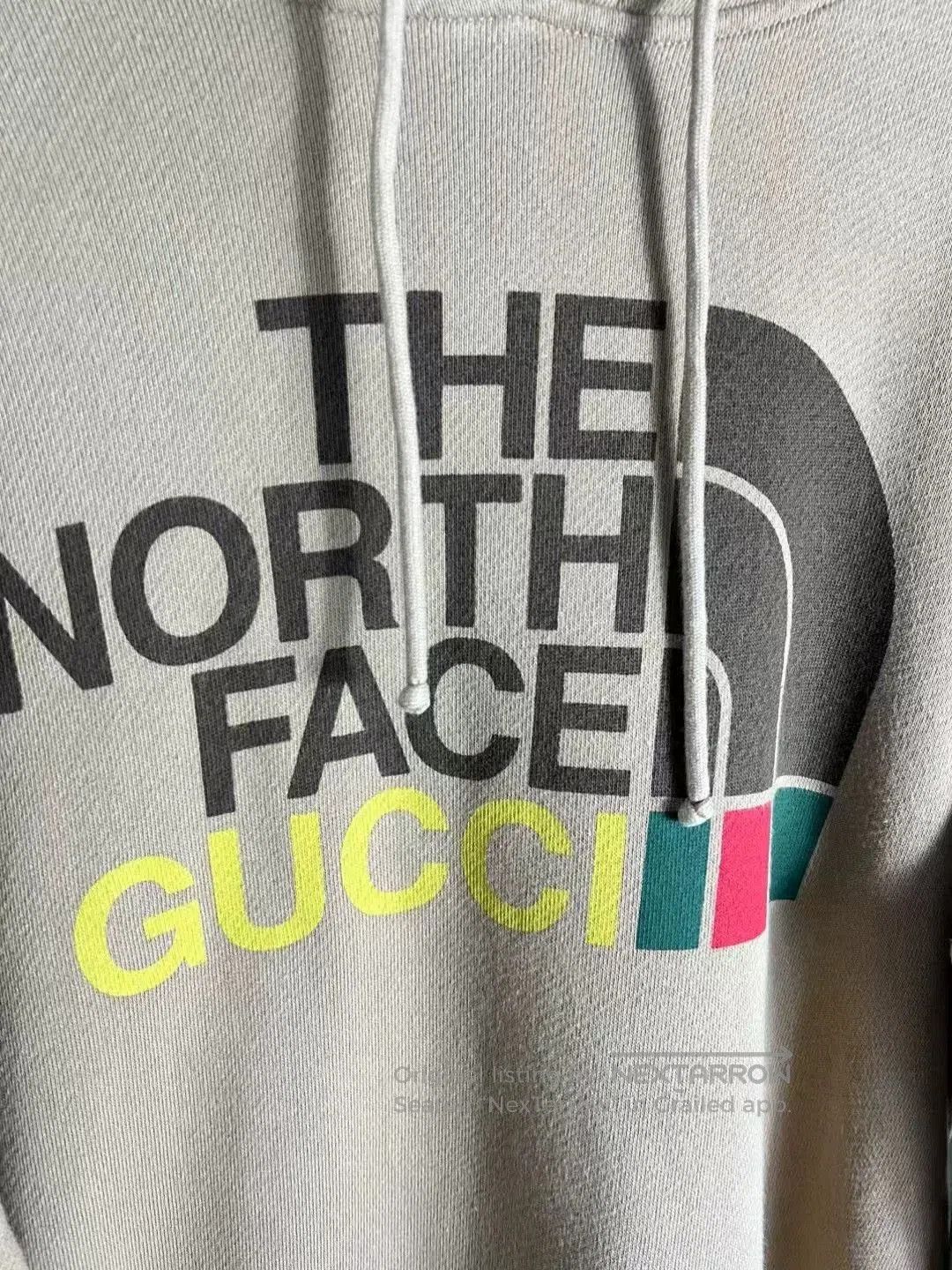 The North Face gucci x tnf collaboration khaki hoodie. Size US M / EU 48-50 / 2 - 3 Thumbnail