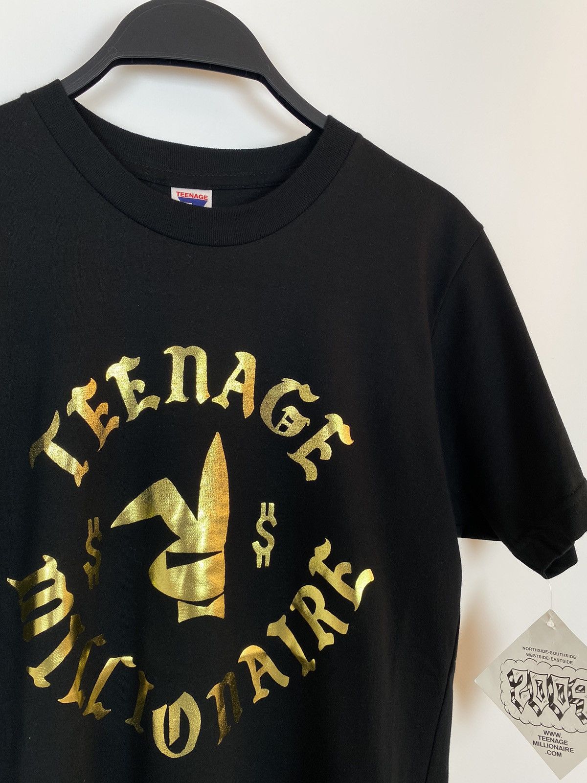 Vintage 2000’s Vintage Teenage Millionaire Playboy Money Graphic Tee Size US S / EU 44-46 / 1 - 5 Thumbnail