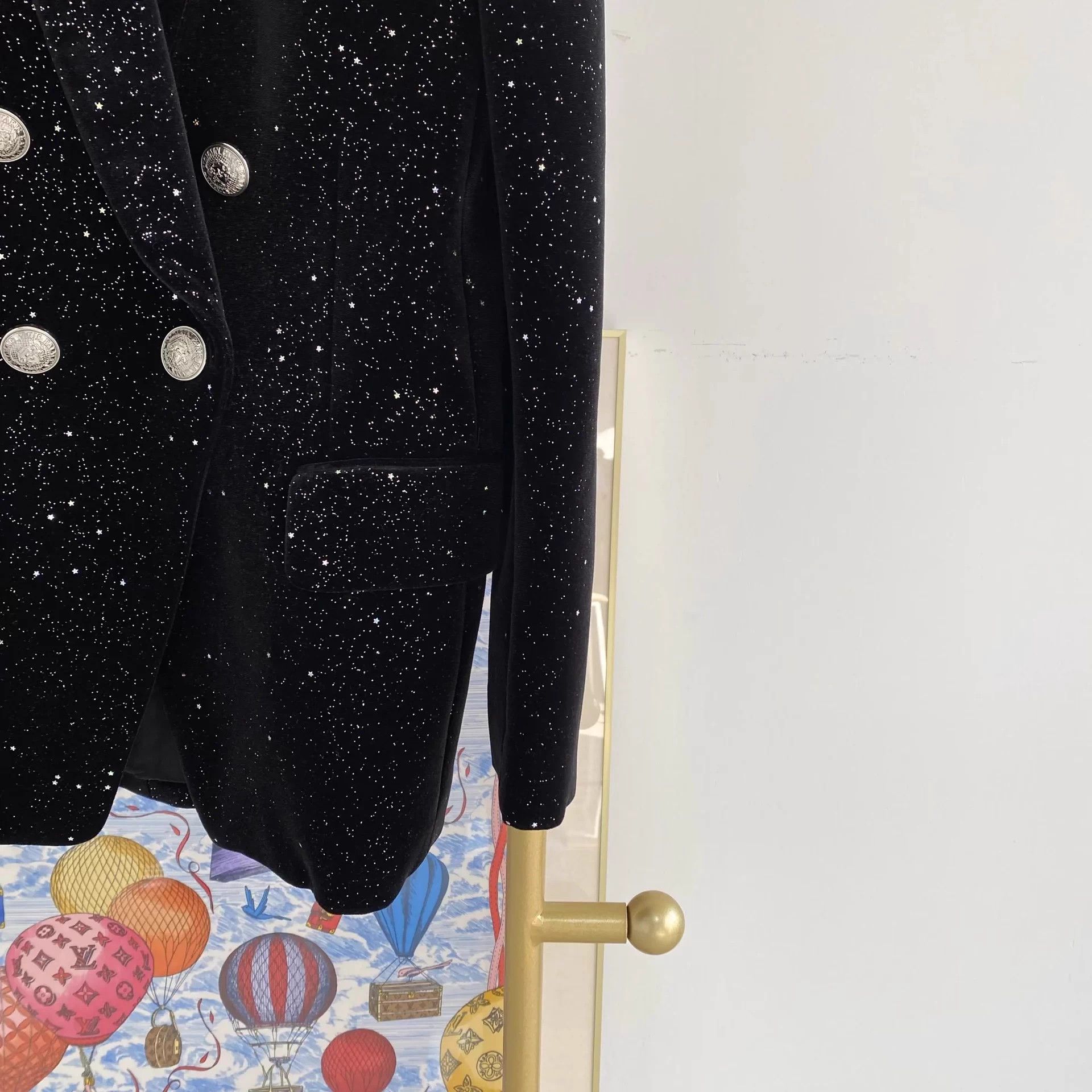 Balmain Balmain Black Velvet Jacket 38 Size XS / US 0-2 / IT 36-38 - 5 Thumbnail