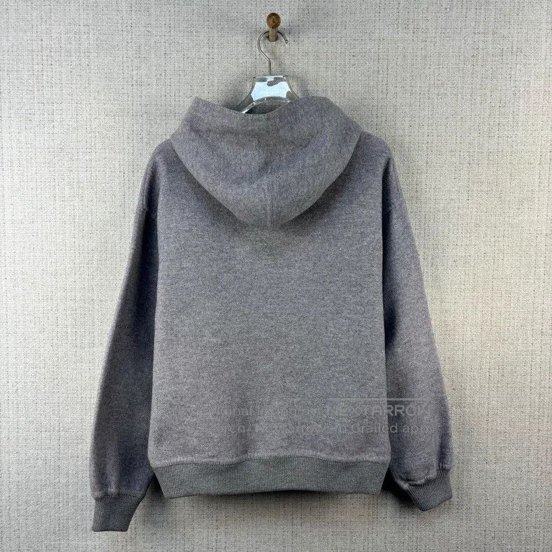 Louis Vuitton Louis Vuitton Solid cashmere-blend hooded sweatshirt Size US S / EU 44-46 / 1 - 3 Thumbnail