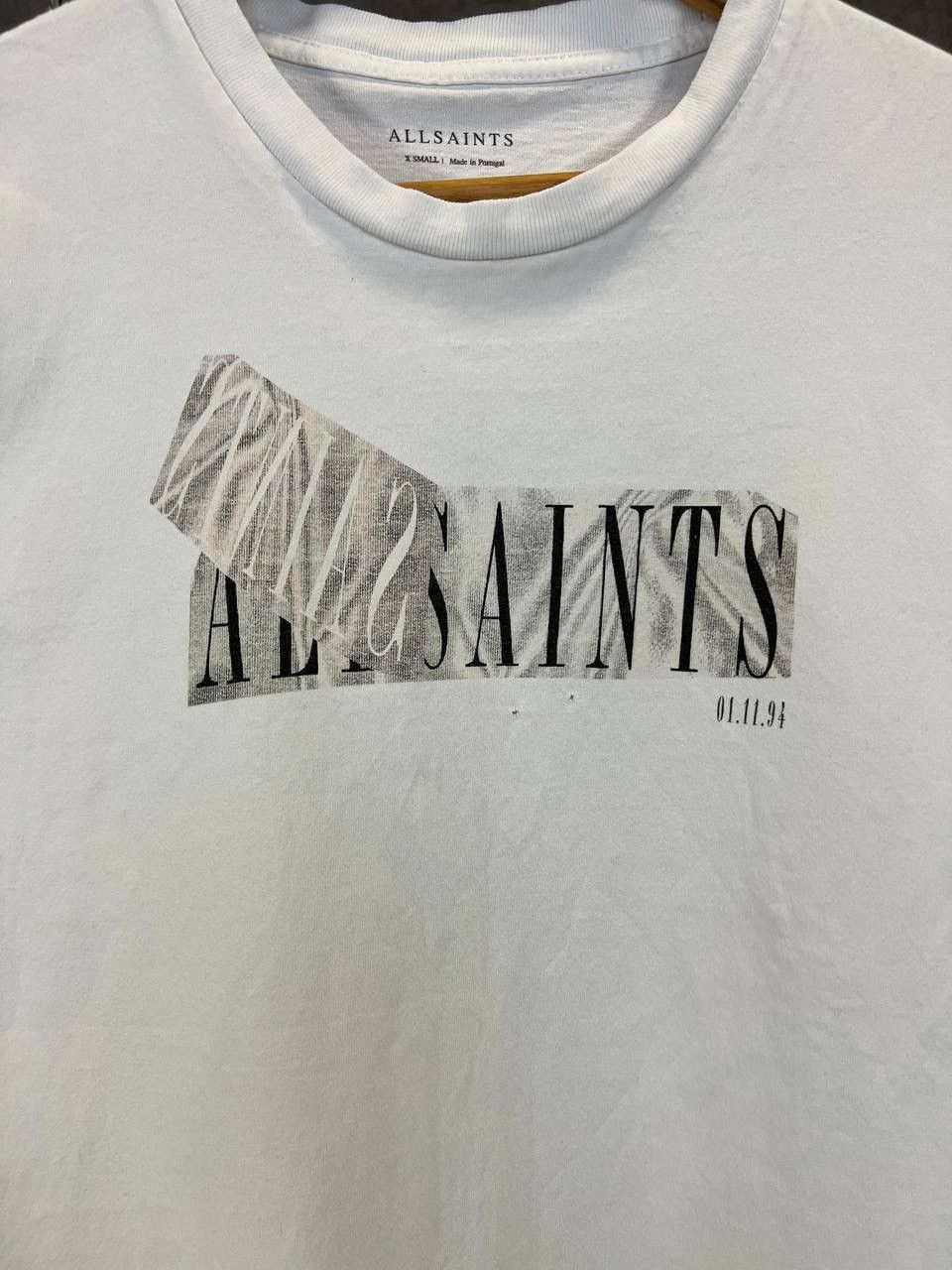 Allsaints Allsaints center logo tee Size US XS / EU 42 / 0 - 3 Thumbnail