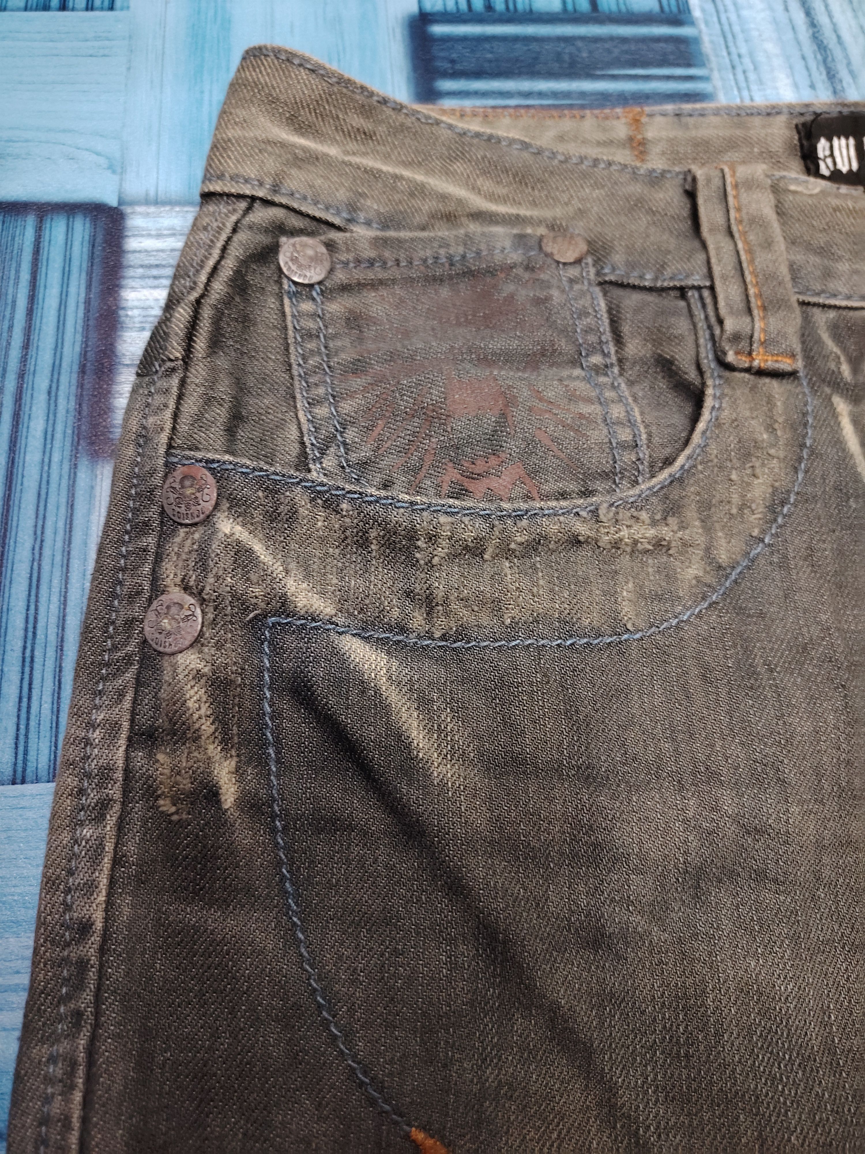 Seditionaries INSANE JAPANESE Gui Shou Jeans Distressed Jeans Size US 30 / EU 46 - 9 Thumbnail