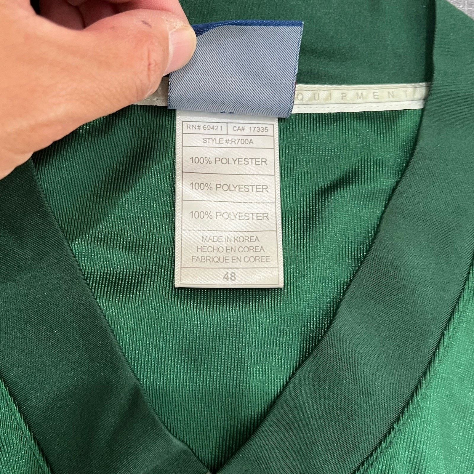 Reebok Vintage Reebok NFL New York Jets Mark Sanchez #6 Size 48. Size US XL / EU 56 / 4 - 6 Thumbnail