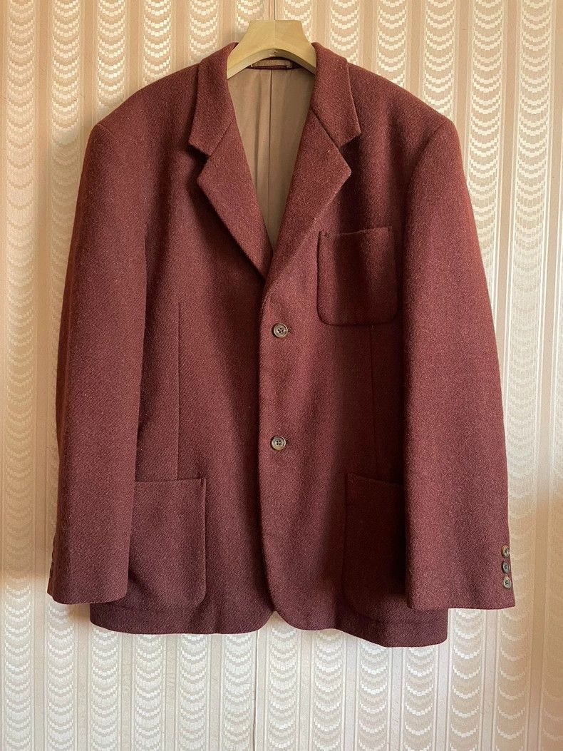 Y's for Men Y's For Men Brick Red Men's Wool jacket Size US L / EU 52-54 / 3 - 1 Thumbnail