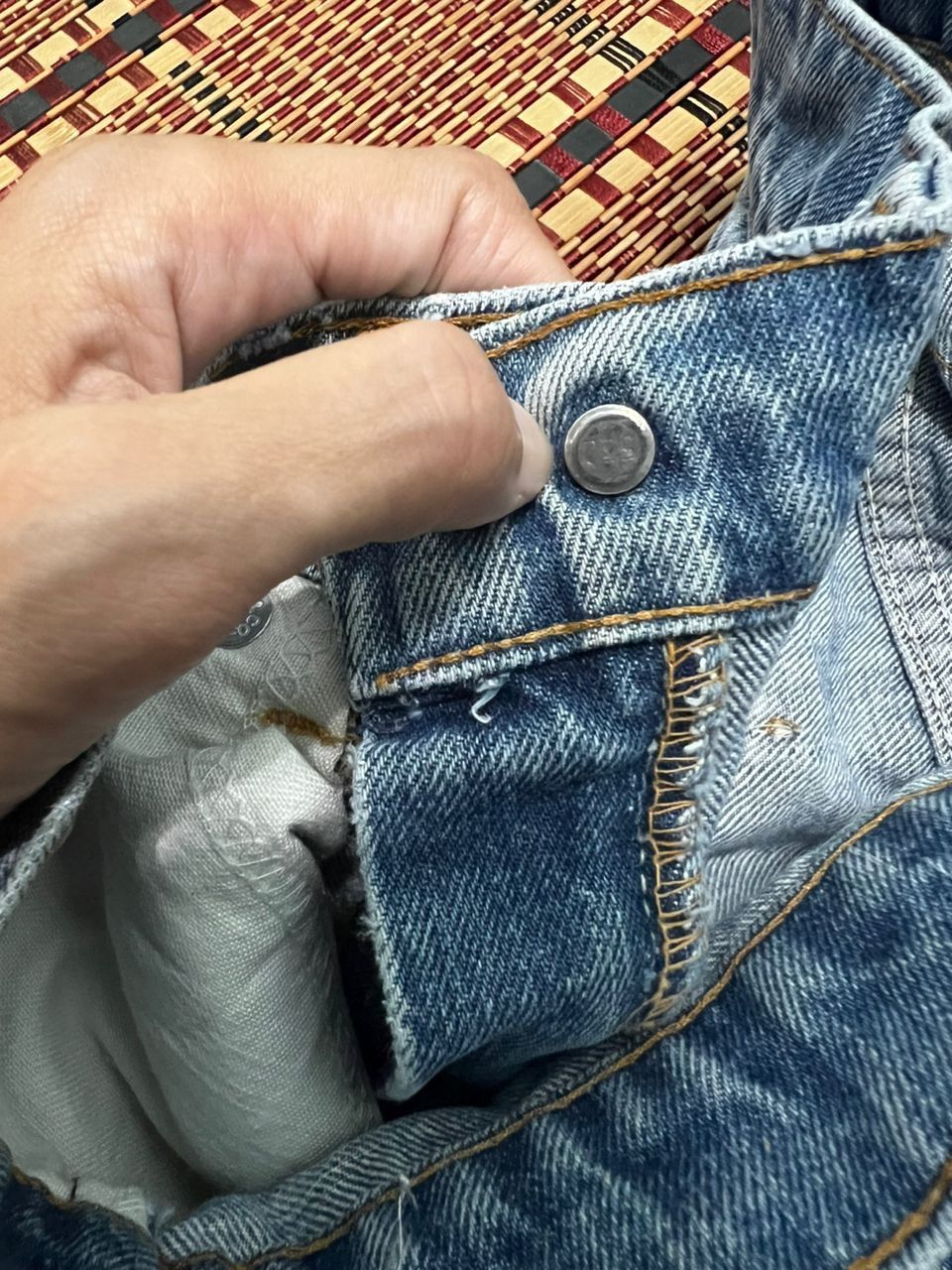 Levi's Vintage 80s Levis 517 Orange tab Flare Denim Jeans Size US 29 - 10 Thumbnail