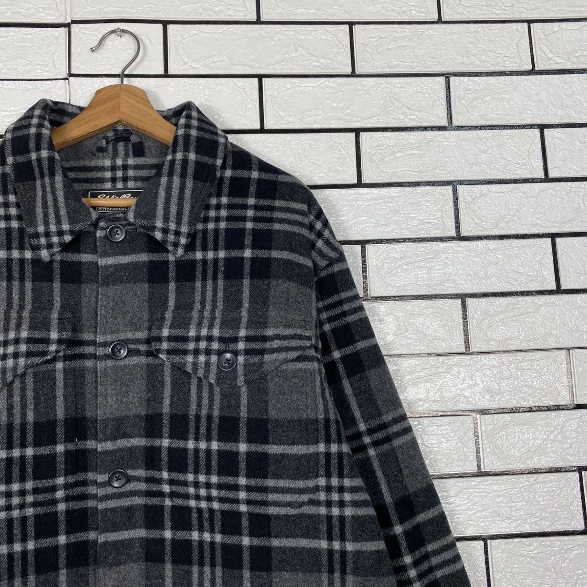 Japanese Brand Vintage Wool Jacket Eddie Bauer Tartan Design Issey Miyake Size US S / EU 44-46 / 1 - 7 Thumbnail