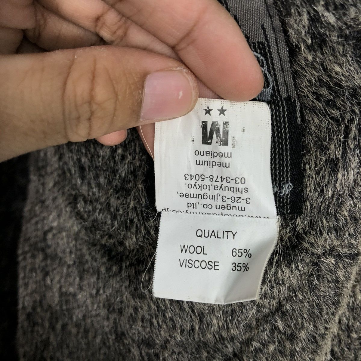 Vintage 🔥WOOL BOMBER JACKET JUMPER BLANKET OCTOPUSARMY Size US M / EU 48-50 / 2 - 22 Thumbnail