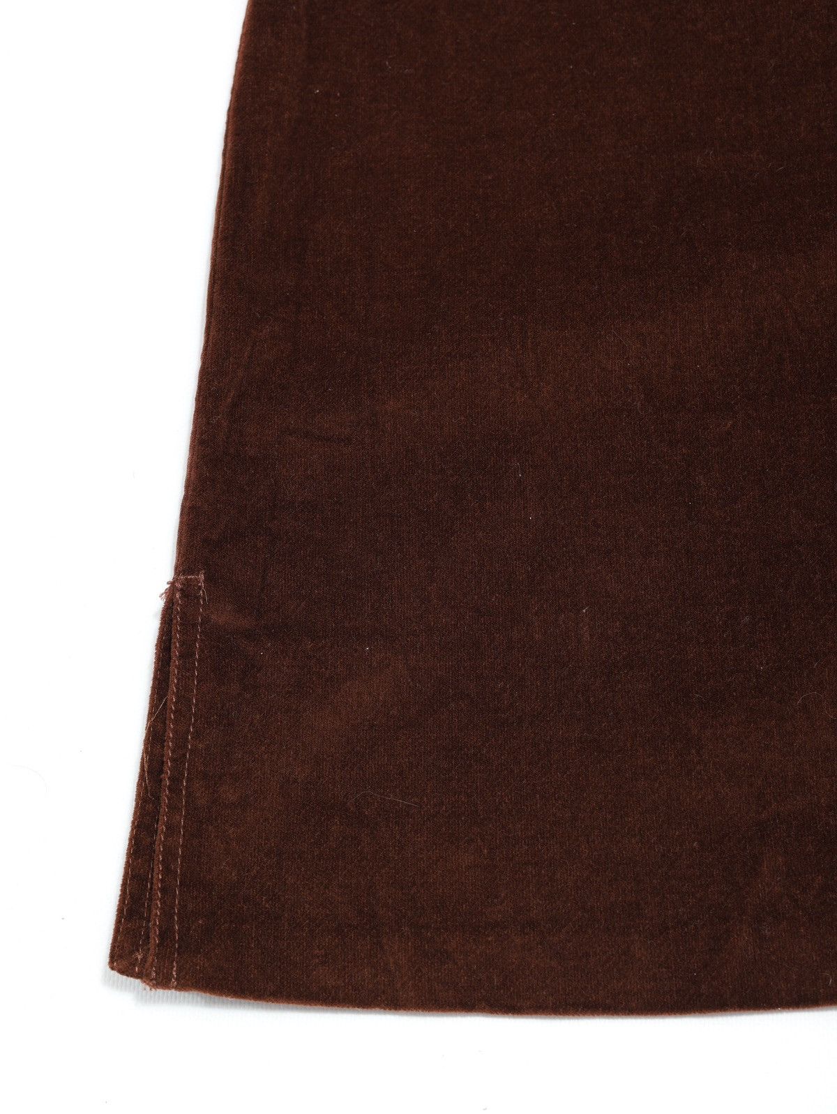 Kenzo Kenzo Jeans Vintage Corduroy Velvet Brown Skirt Size 30" / US 8 / IT 44 - 7 Thumbnail