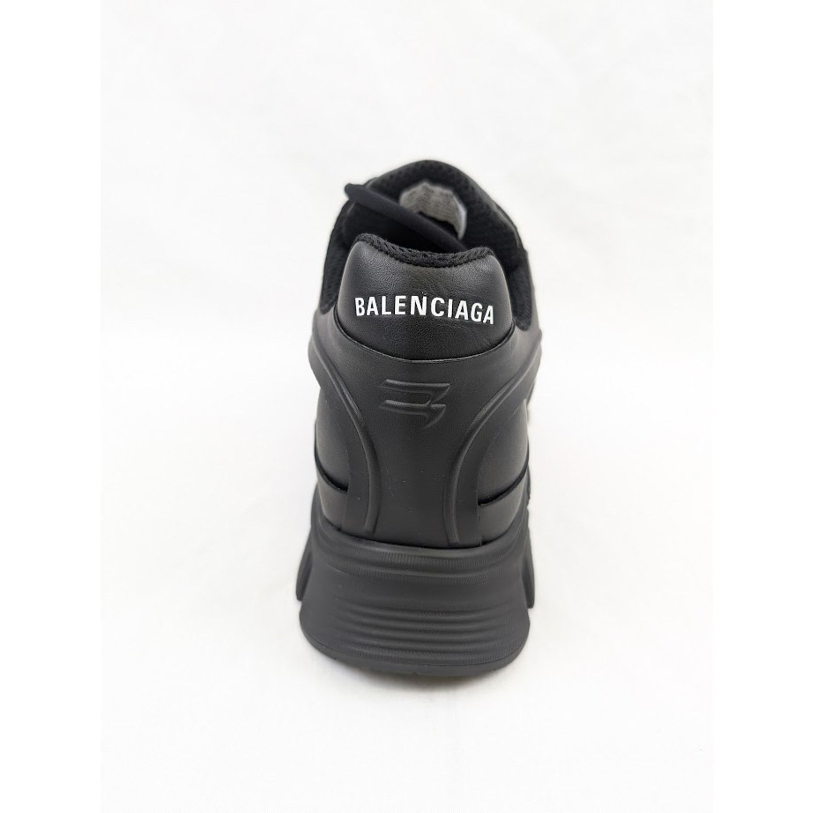 Balenciaga o1rshd1 Nappa Silk Phantom Sneakers in Black Size US 11 / EU 44 - 12 Thumbnail