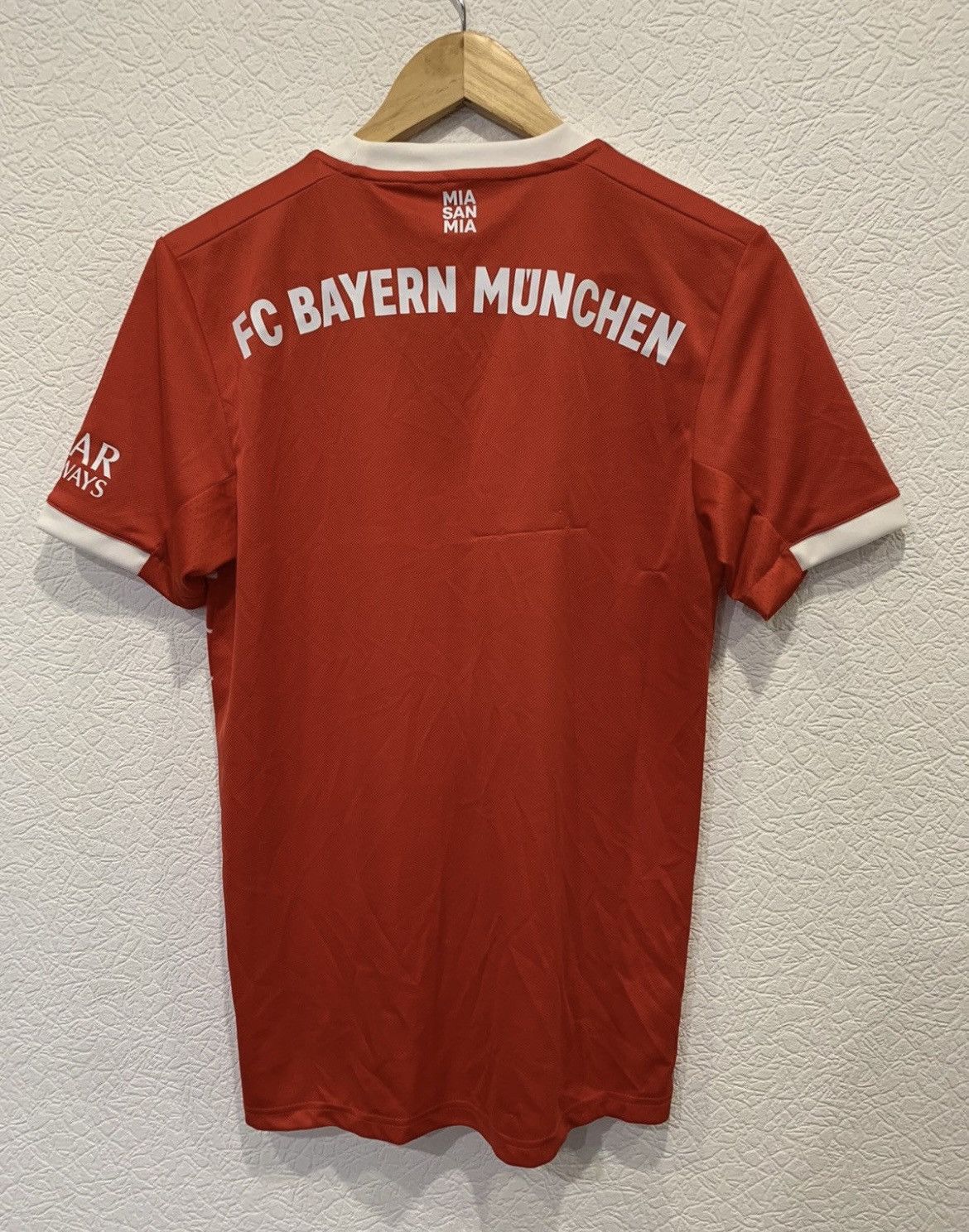 Adidas × Designer BAYERN MUNCHEN ADIDAS 2021/2022 HOME KIT SOCCER JERSEY Size US XS / EU 42 / 0 - 5 Thumbnail