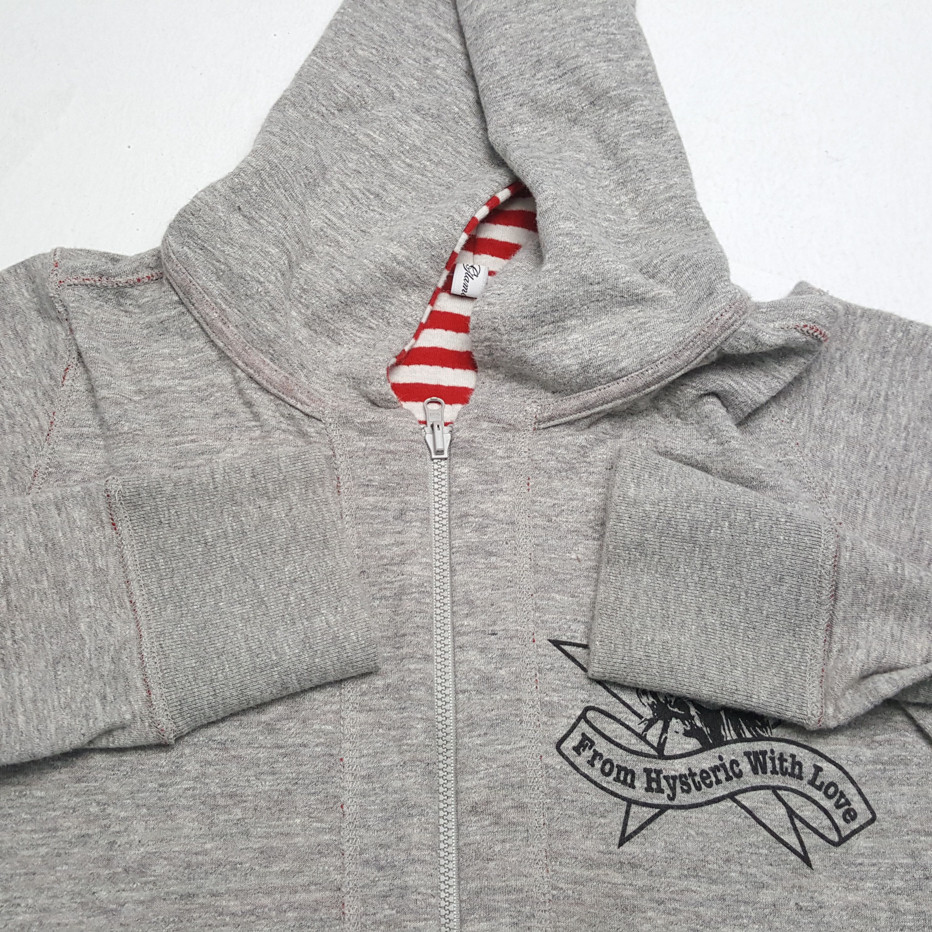 Hysteric Glamour × Japanese Brand × Vintage Vintage HYSTERIC GLAMOUR Japanese Brand Reversible Hoodies Size XXS / US 00 / IT 34 - 13 Thumbnail