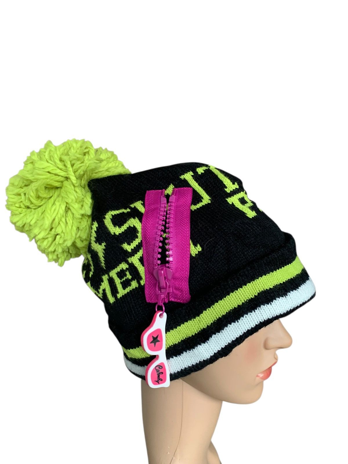 Designer × Japanese Brand × Kapital Rare Design Paparazzo Beany Hat Style Size ONE SIZE - 2 Thumbnail