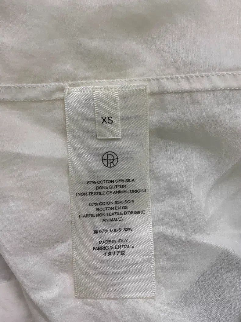 The Row The Row White lapel shirt Size XS / US 0-2 / IT 36-38 - 5 Thumbnail