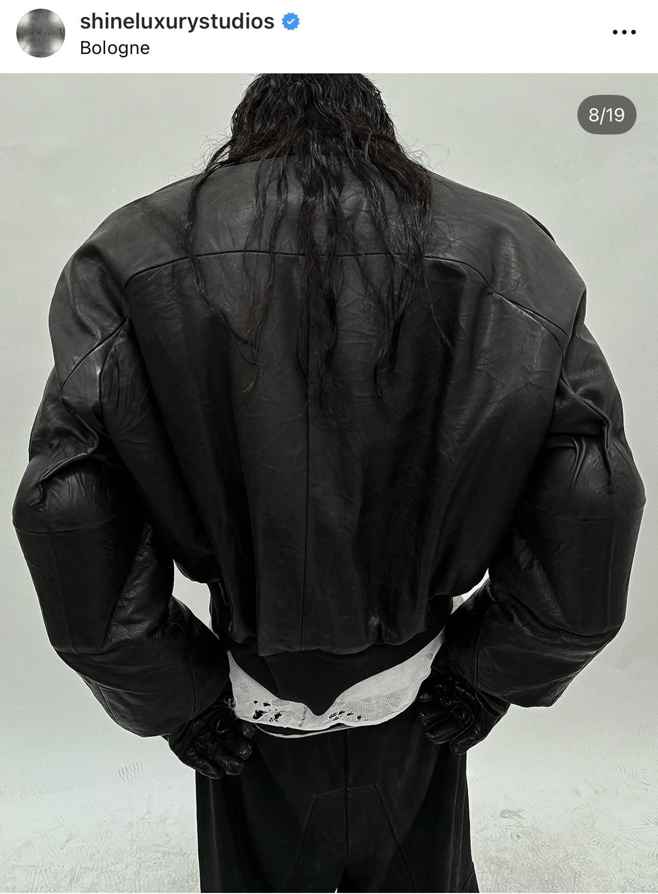 SHINE LUXURY MASTERONE MORPHED TEMPLAR PROSTHETIC BOMBER JACKET Size US M / EU 48-50 / 2 - 6 Thumbnail