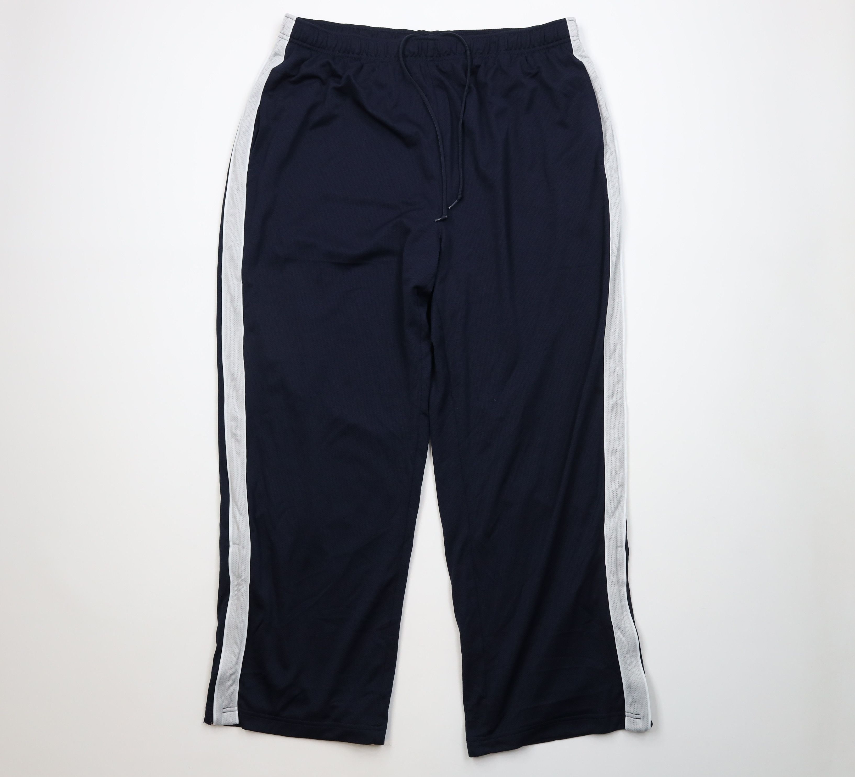 Vintage Vintage 90s Y2K Streetwear Wide Leg Sweatpants Pants Blue Size US 38 / EU 54 - 1 Thumbnail