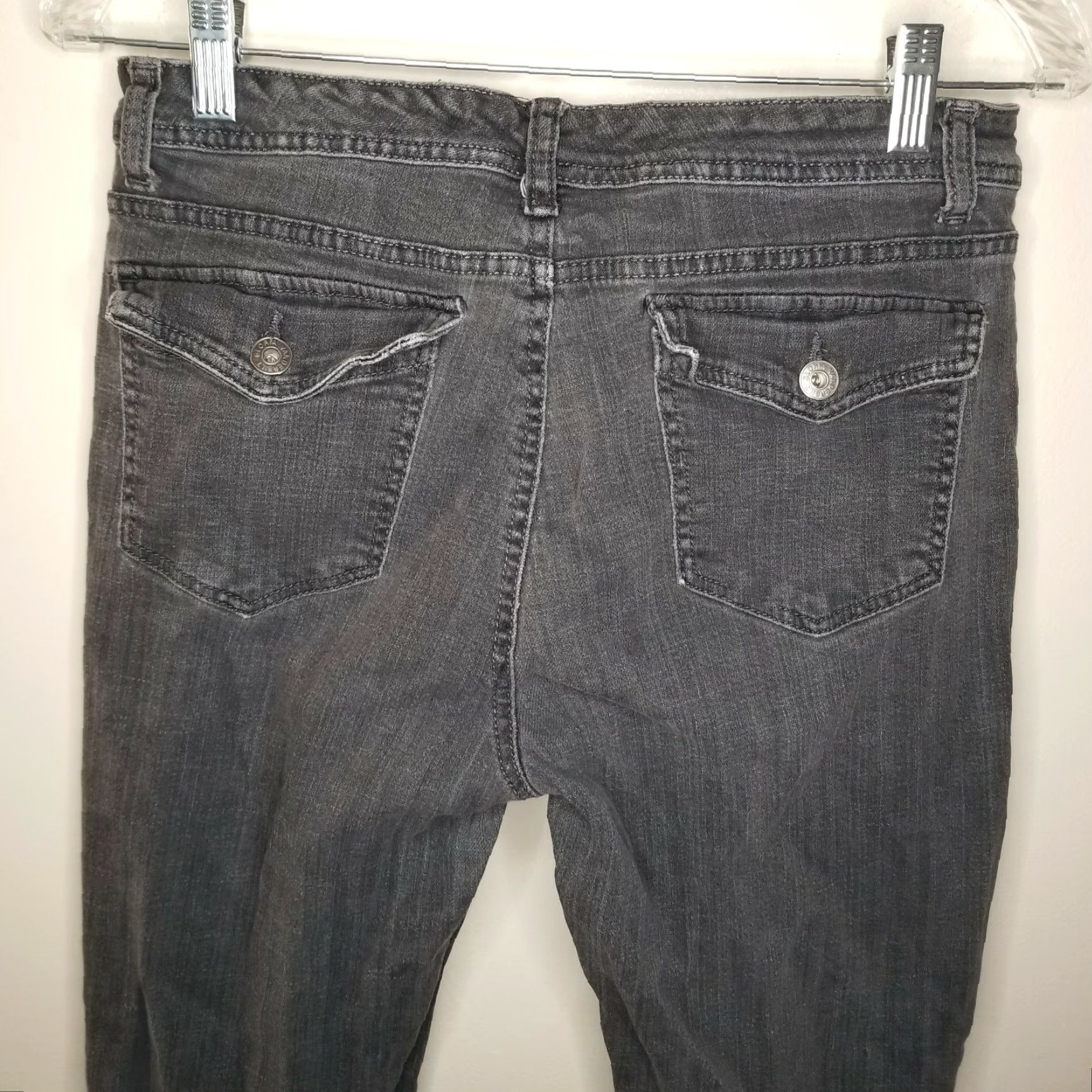 Gloria Vanderbilt GLORIA VANDERBILT Womens Black Straight Jeans Size 10 Regular Size 32" / US 10 / IT 46 - 5 Thumbnail