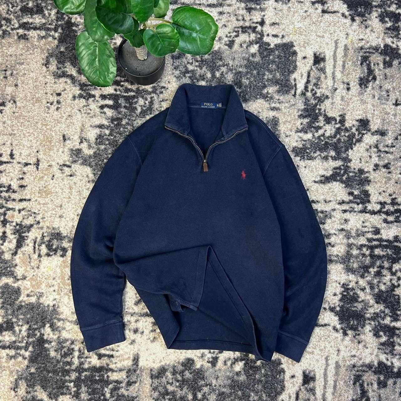 Polo Ralph Lauren Polo Ralph Lauren Luxury 1/4 Zip Up Sweater Old Money Style Size US XL / EU 56 / 4 - 1 Thumbnail