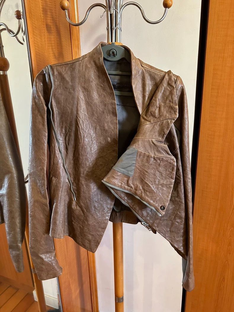 Rick Owens Sheepskin Leather Jacket-2505
