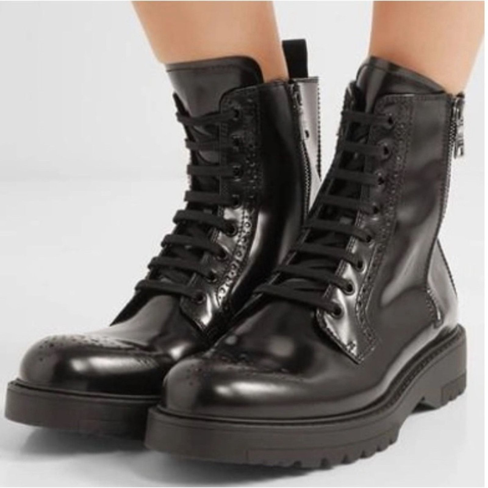 Leather × Prada × Sneakers 🥇 PRADA Boots 1999 Red Zip Sport