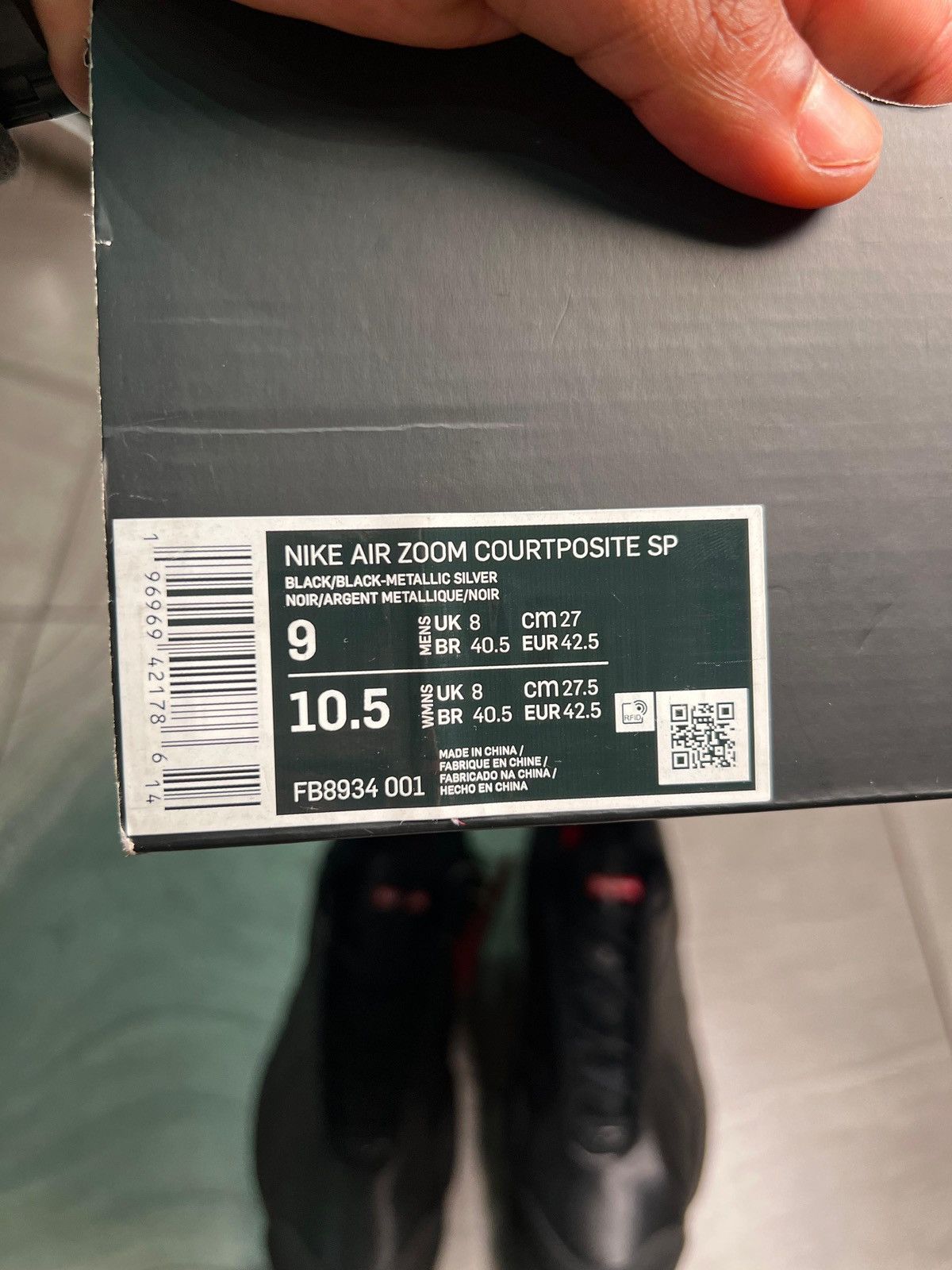 Nike × Supreme Nike Supreme courtposite Size US 9 / EU 42 - 5 Thumbnail