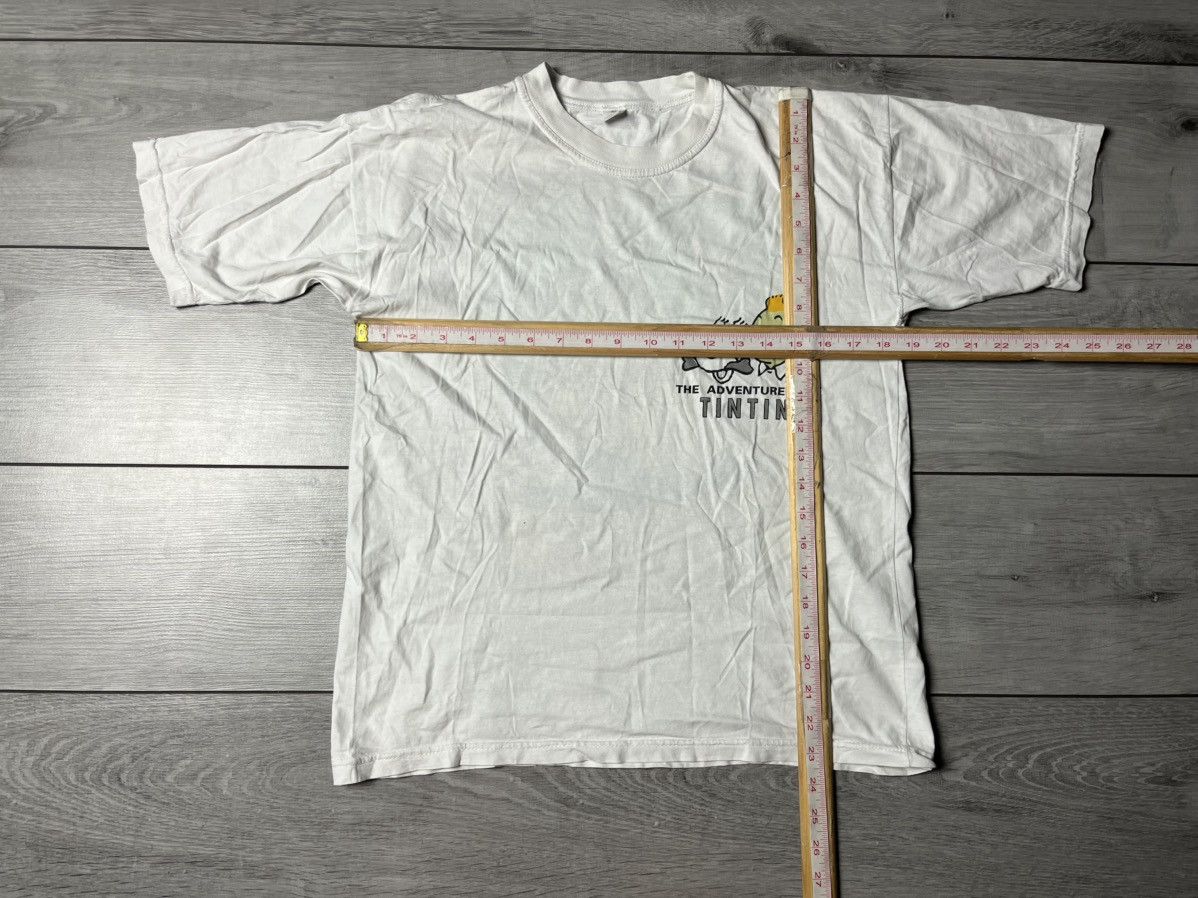 Cartoon Network Tin tin in the Congo vintage 90s the adventures movie tee Size US M / EU 48-50 / 2 - 5 Thumbnail