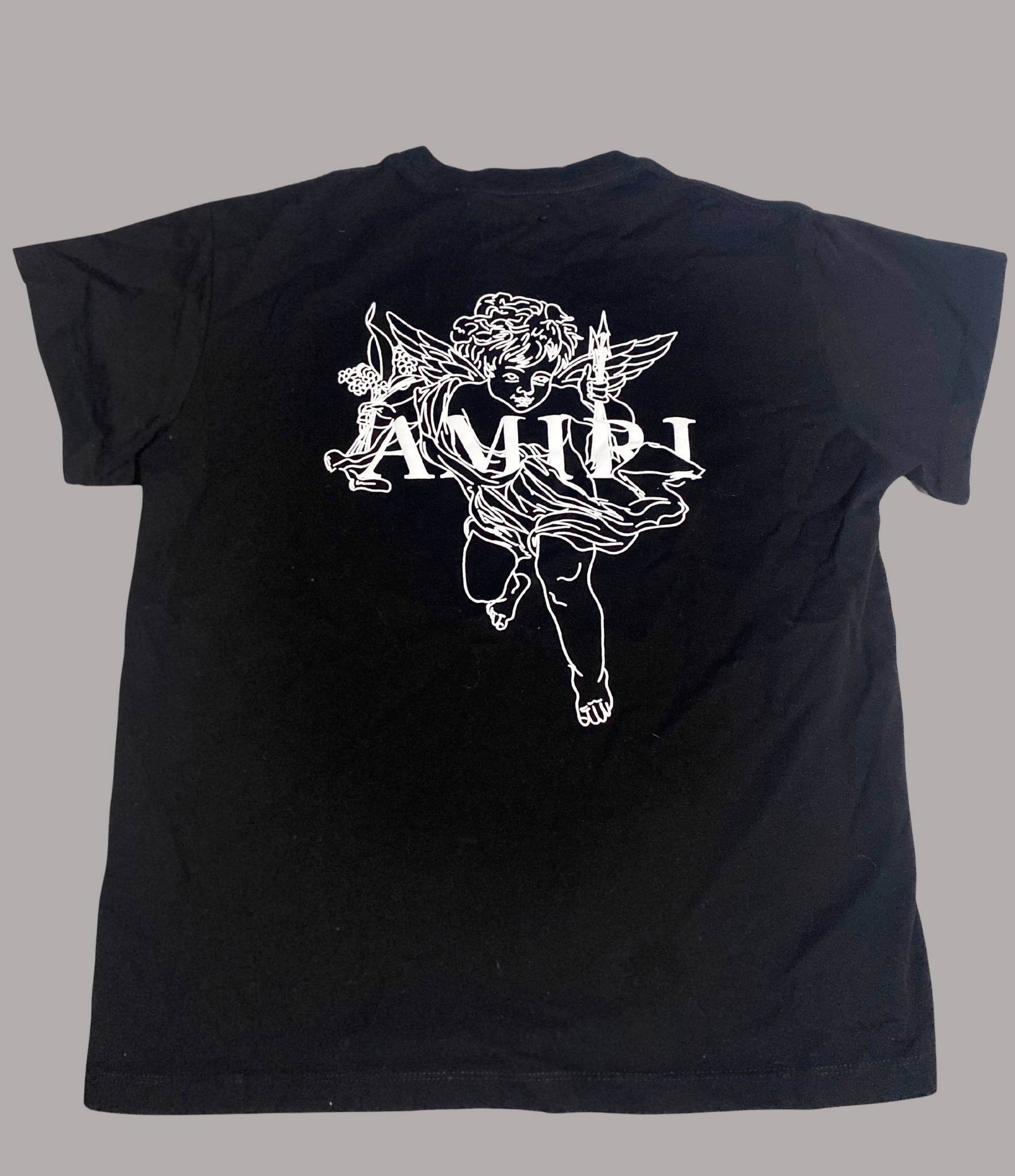 Designer *RARE* Amiri Angel/Cupid T-Shirt Black Authentic Size US S / EU 44-46 / 1 - 1 Thumbnail