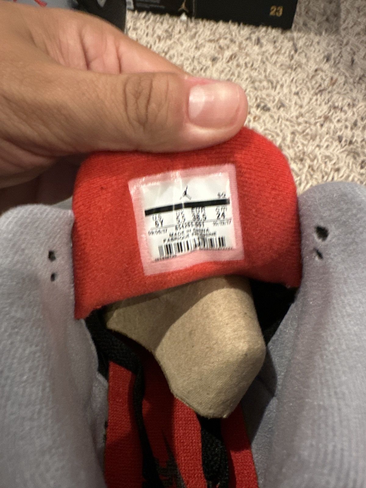 Jordan Brand Air Jordan 3 Retro OG BG Size US 6 / EU 39 - 7 Thumbnail