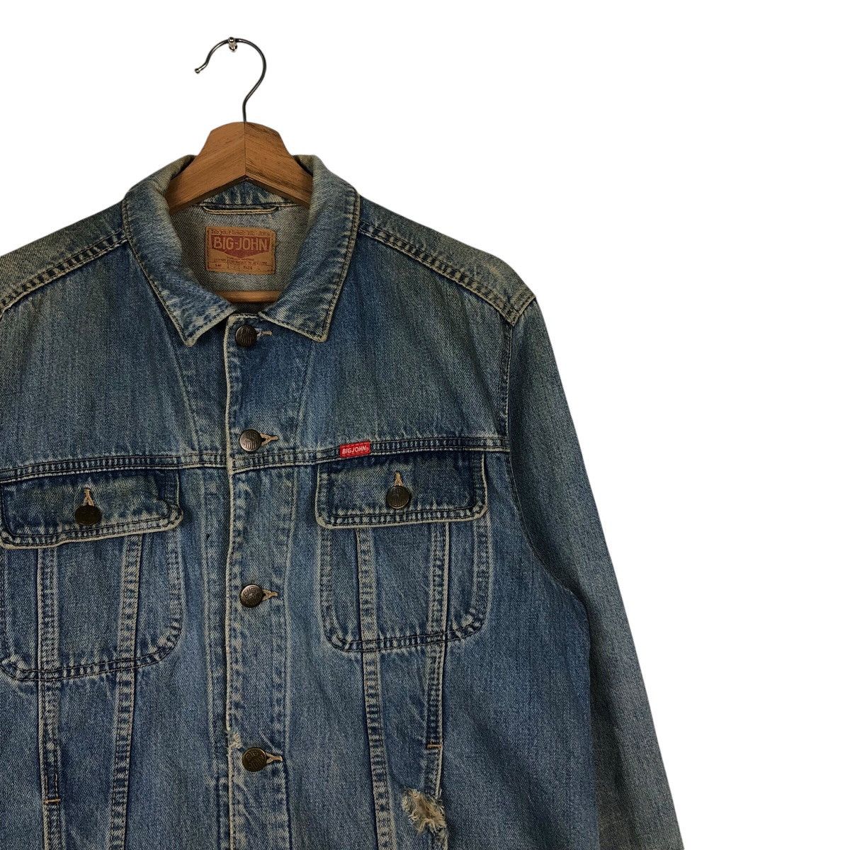 Japanese Brand 📌Vintage Trucker Denim Jacket Big-John Union Made Size US M / EU 48-50 / 2 - 7 Thumbnail