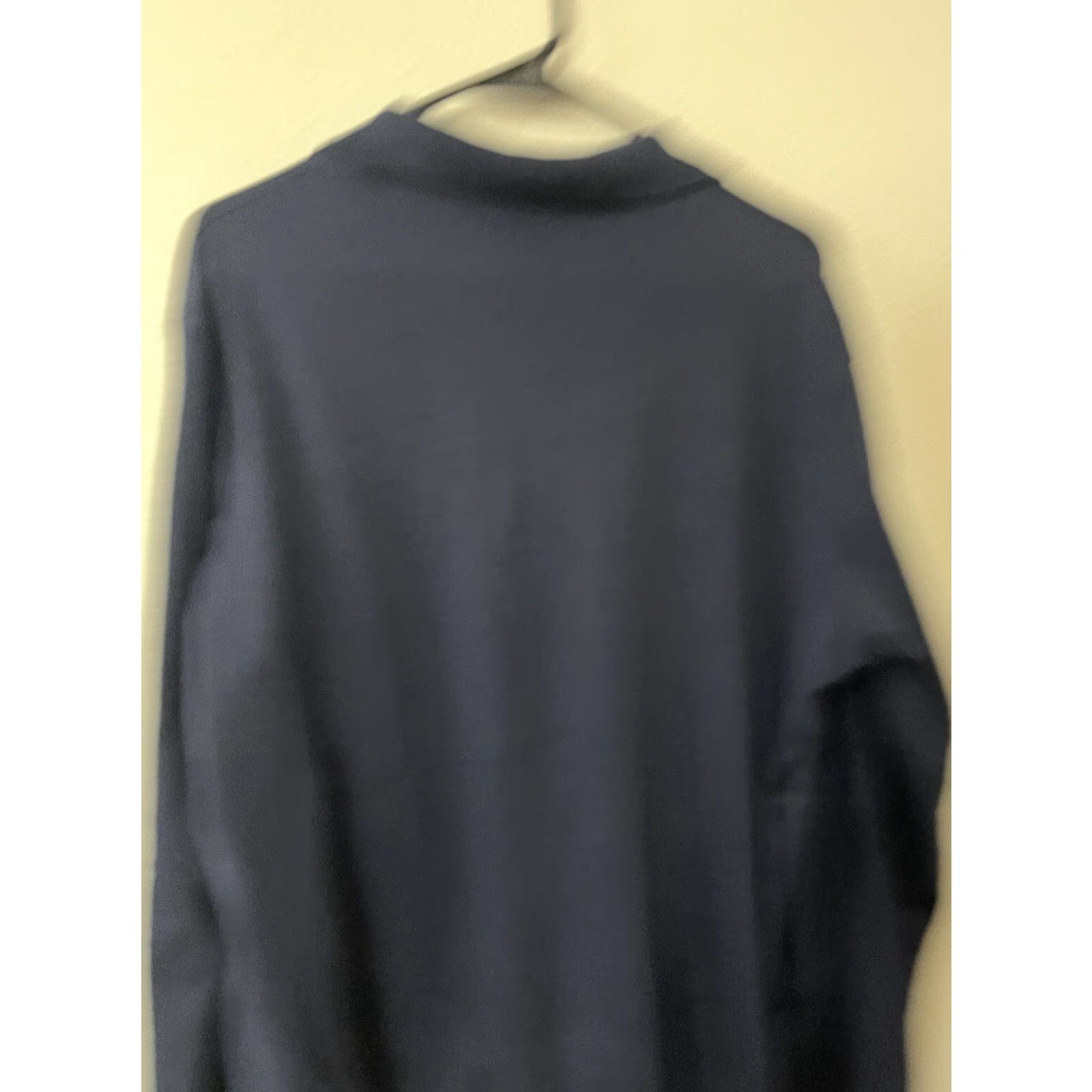 Lands' End VINTAGE Lands' End Polo Shirt Navy Blue Cotton Short Sleeve XL 46-48 Mens Classic Regular Knit Breathable 1990s? Style: Polo Distinctive? Size US XL / EU 56 / 4 - 2 Thumbnail