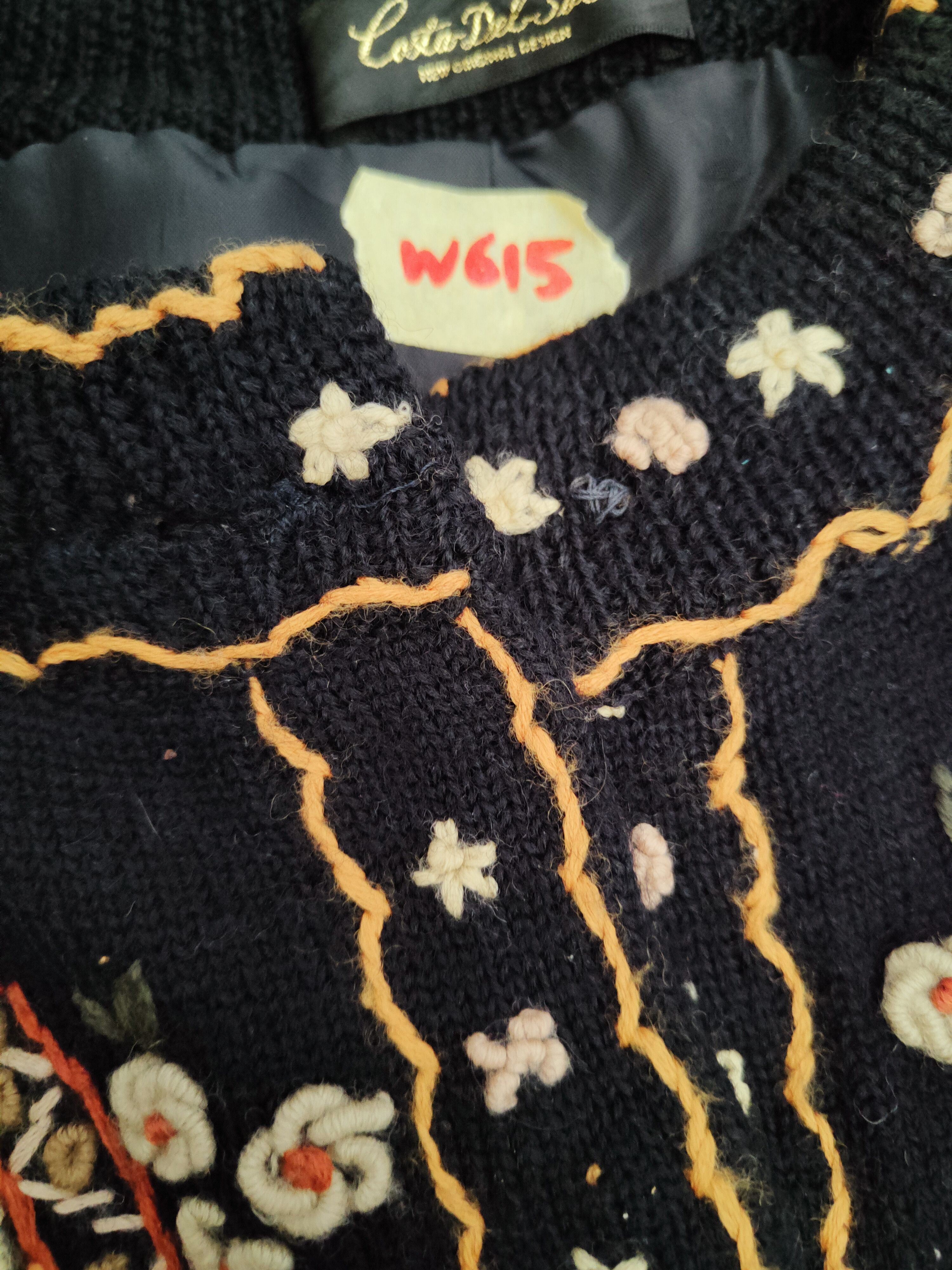 Japanese Brand × Vintage Vintage Art - Costa del Sol Black Knitwear Button Up Shirts Size M / US 6-8 / IT 42-44 - 11 Thumbnail