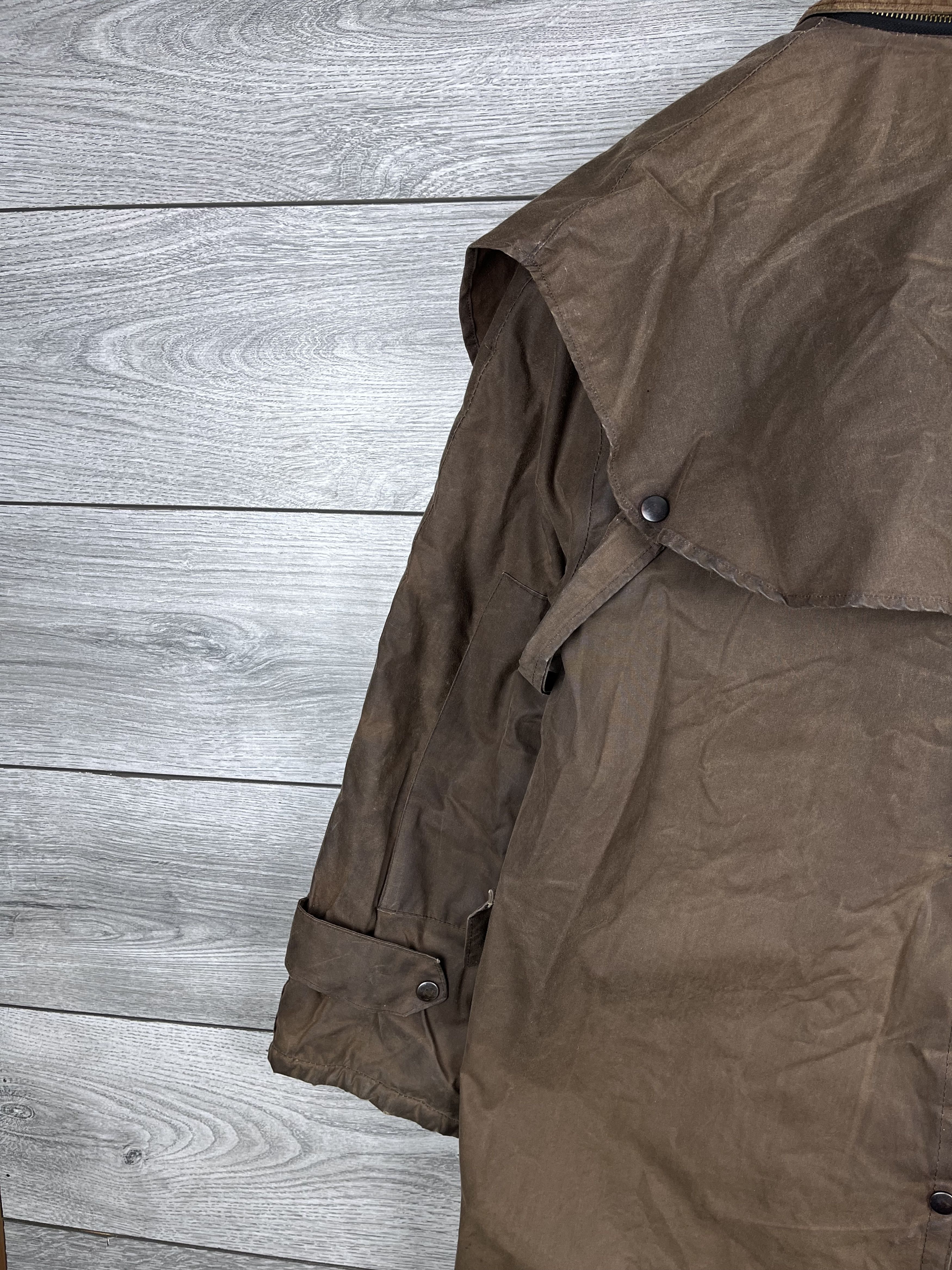 Bronze 56k Vintage men's waxed jacket Bronte classic made in England Size US S / EU 44-46 / 1 - 16 Thumbnail