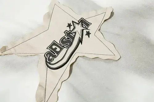 Japanese Brand Oversized T Shirt Star Splicing Size US M / EU 48-50 / 2 - 4 Thumbnail