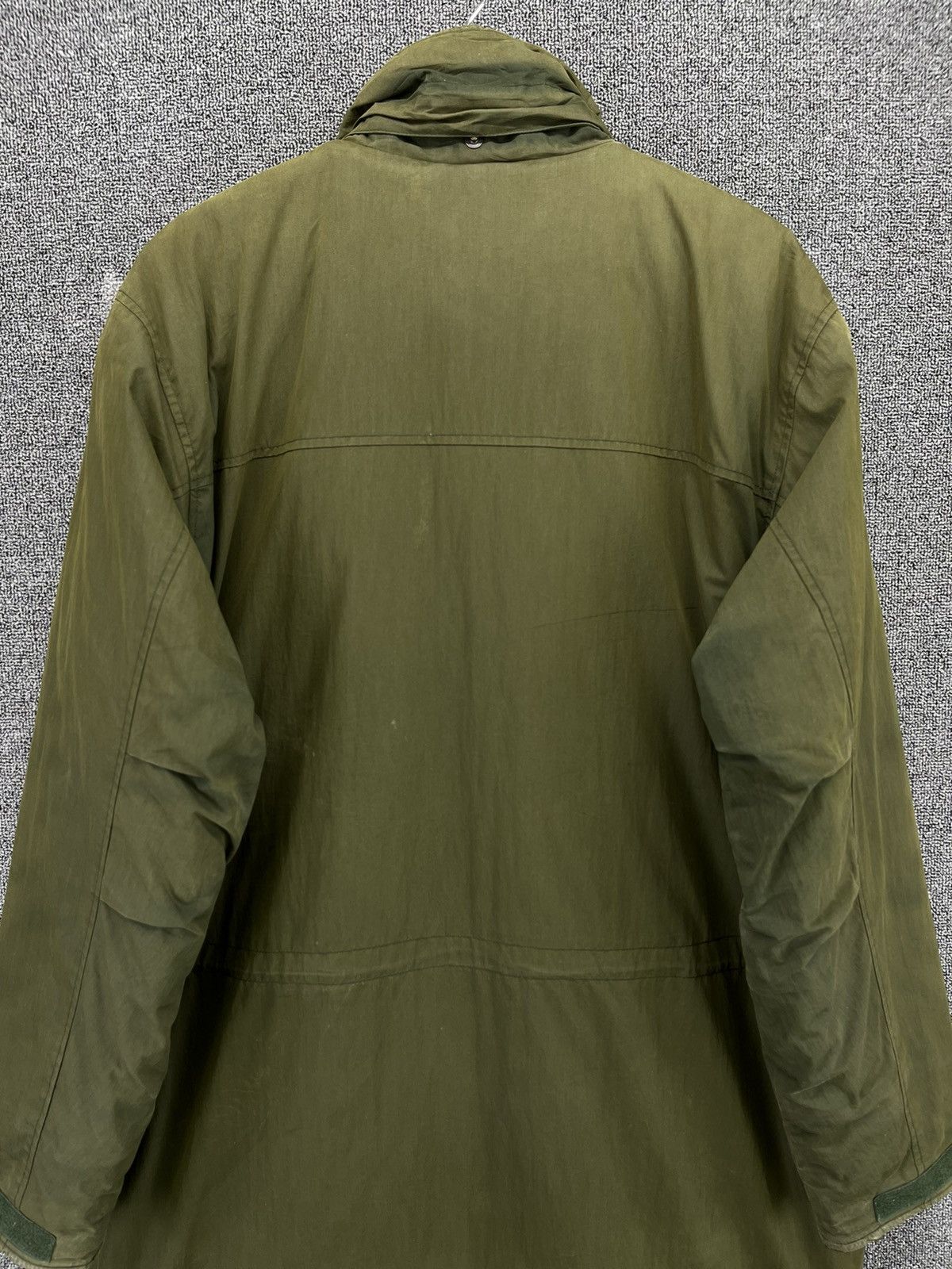 L.L. Bean Vintage L.L. Bean Military Army Trashed Long Jacket Size US M / EU 48-50 / 2 - 11 Thumbnail