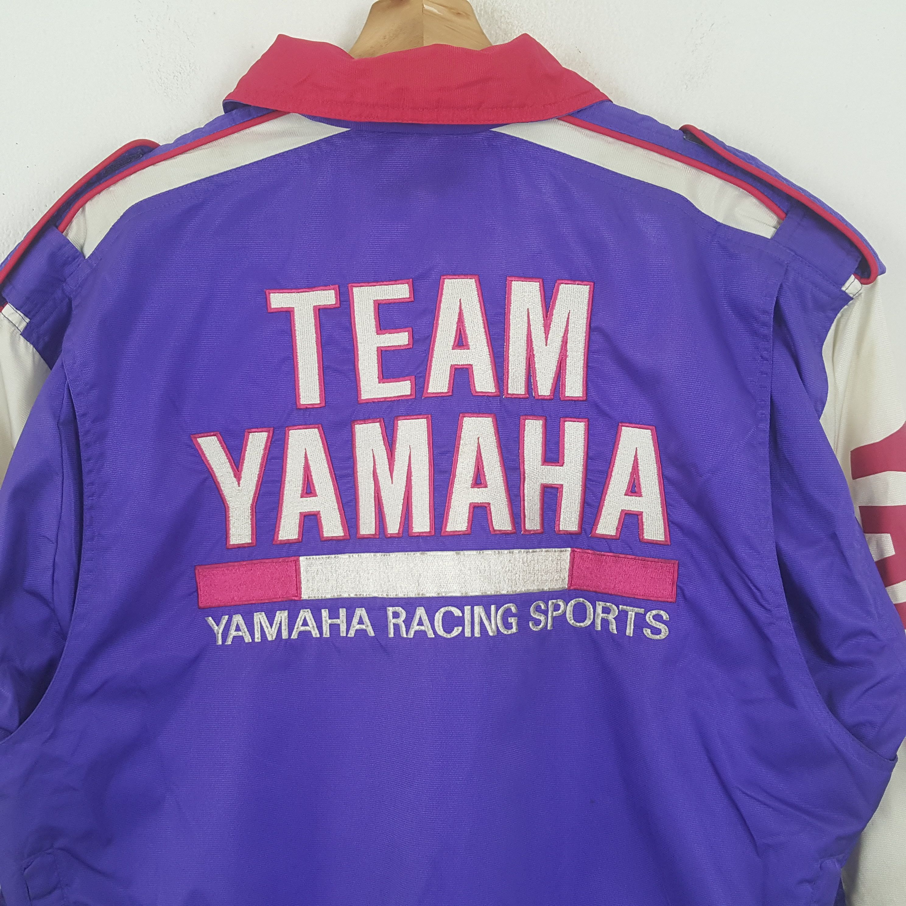 Vintage Vintage Team YAMAHA Racing Japanese Motorcycle Jacket Size US XL / EU 56 / 4 - 2 Thumbnail