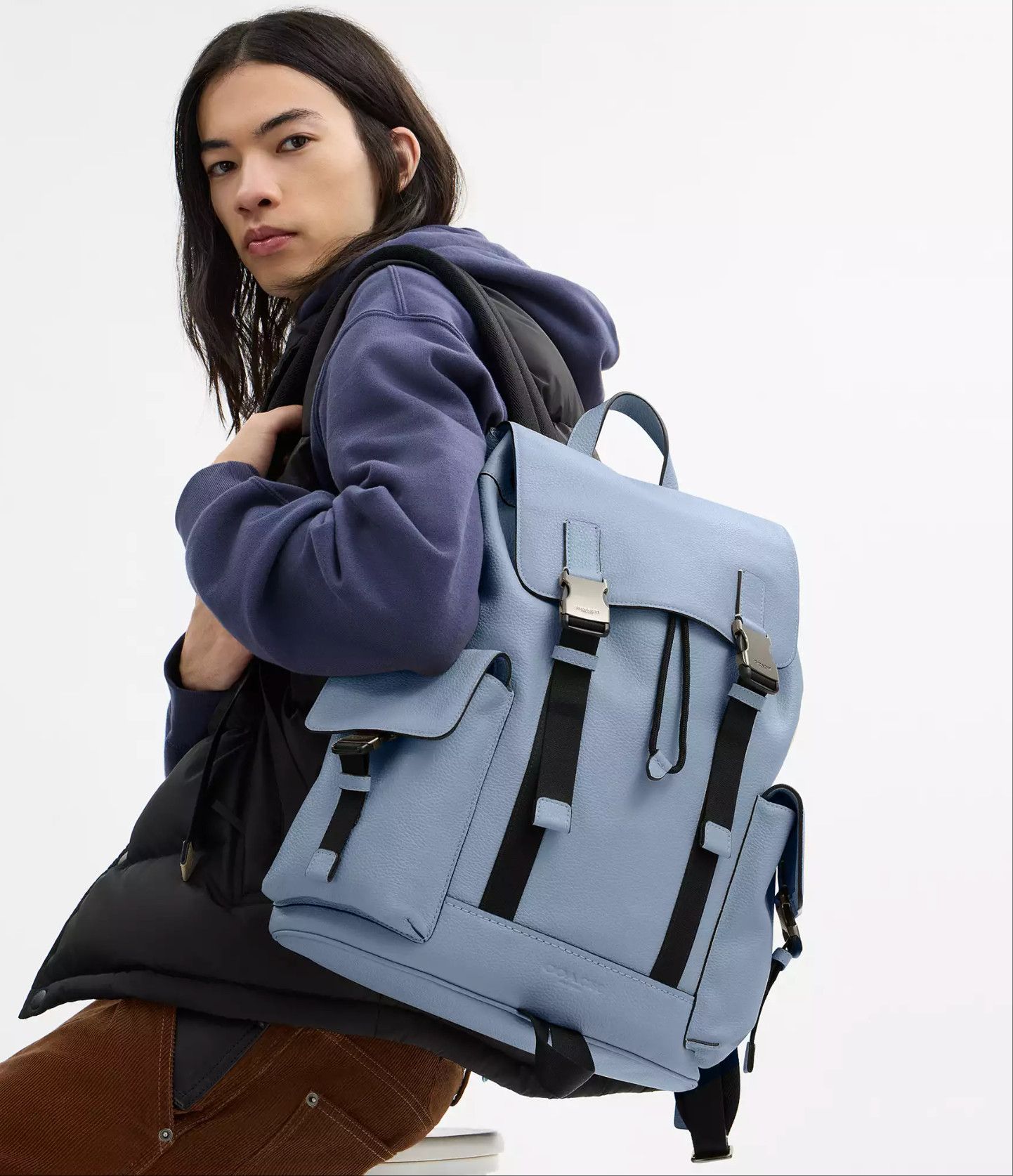 Coach MEN'S Clark Backpack CCF89 Size ONE SIZE - 8 Thumbnail